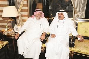 الزميلان حسن الصايغ وفيصل القناعي