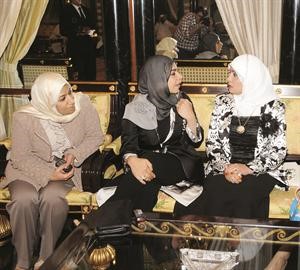 فوزية الصباح ورابعة الجمعة ومنى ششتر