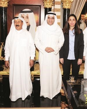 د رولا دشتي واحمد المليفي وجواد بوخمسين