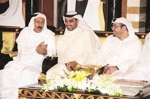 حوار بين الشيخ محمد العبدالله وجواد بوخمسين والزميل يوسف خالد المرزوق