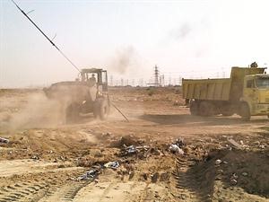 رفع المخلفات الانشائية﻿