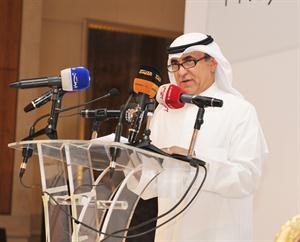 ﻿فاروق الزنكي متحدثا خلال المؤتمر	 سعود سالم﻿