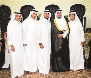 المعرس مع عباس وصالح واحمد ومحمود دشتي
