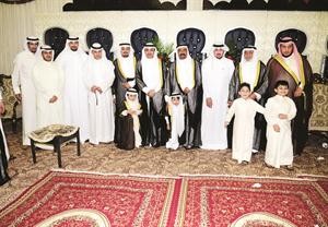 علي حنتوش وعبدالعزيز البدري وعبداللطيف الشمري وخلف السرحان وايوب عطية ويوسف السرحان وحمد الدوسري ومساعد البدري
