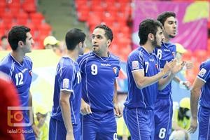 لاعبو ازرق الصالات في اخر امتحان امام مصر اليوم﻿