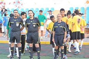 طواقم تحكيم تقود المباريات بشكل منتظم﻿