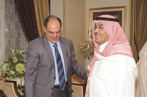 الزميل عدنان الراشد مرحبا بمؤيد اللامي﻿