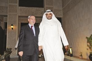 الشيخ محمد العبدالله والسفير العراقي﻿