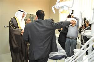 الوزير العبيدي يتفقد اجهزة المركز﻿