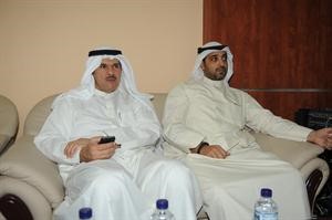 الشيخ محمد العبدالله والشيخ سلمان الحمود﻿