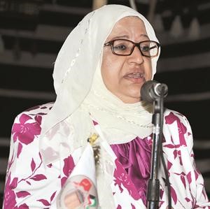 مديرة ادارة المسرح كاملة العياد﻿