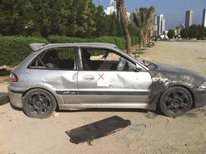 سيارات مهملة تم رفعها
