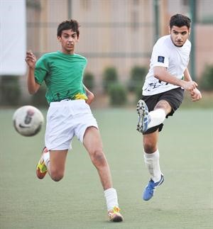 تسديدة قوية ومهارة عالية
