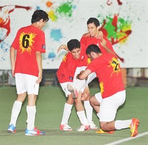 الطلاب فجروا طاقاتهم في المباريات
