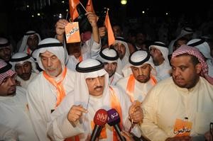 البراك متحدثا قبل بدء الفعالية