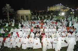 مئات المواطنين حضروا تجمع ارادة امة