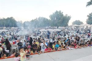 جانب من الحضور في المهرجان