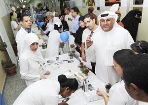 يوم توعوي عن السكري في مستشفى الطب الطبيعي﻿
