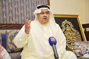 مرشح الدائرة الرابعة مشعل العيار متحدثا