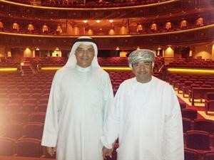 د خالد العبد الهادي مع رئيس المؤتمر