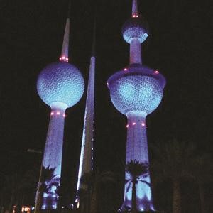 ليل الكويت يضيء بالأزرق اليوم احتفالاً باليوم العالمي لمرض السكري