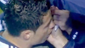 لفظ الجلالة "الله" علي رأس رونالدو يثير الجدل على مواقع التواصل الاجتماعي