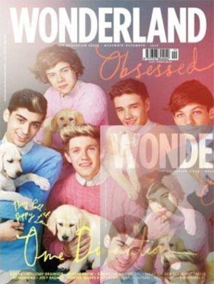في المرتبة السابعة، صورة لغلاف مجلة واندرلاند ايضا لفرقة one direction وقد نالت الصورة 51952 retweet