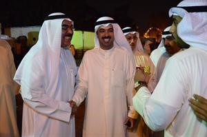 علي الراشد مع باسل الجاسر