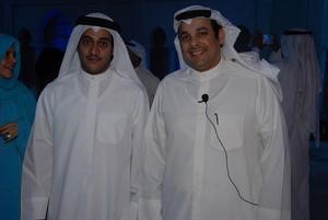 طلال الخرافي ويعقوب الصانع﻿
