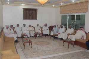 جانب من اجتماع كتلة الاغلبية في ديوان النائب السابق فلاح الصواغ