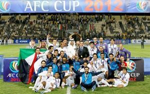 نجوم الكويت ابطال كاس الاتحاد الاسيوي
