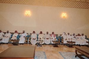 جانب من الحضور بديوان الخنفور﻿