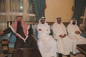  الحاضرون في حفل سعد الخنفور﻿