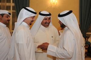  سعد الخنفور بين شباب الدائرة﻿