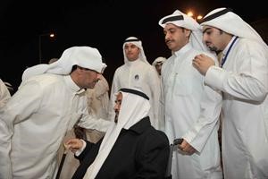 خالد النومس مع والده عباس النومس	سعود سالم﻿