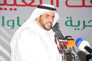 مرشح الدائرة الخامسة فيصل الهاجري متحدثا لابناء الخامسة﻿