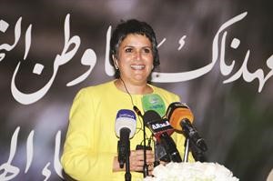 صفاء الهاشم متحدثة