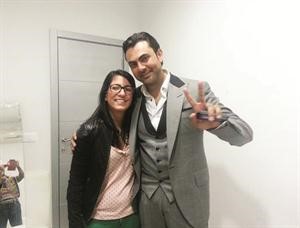 محمد كريم مع المعجبة السرية﻿