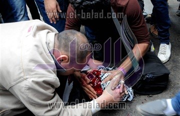 لحظة استشهاد جابر صلاح جيكا بطلق نارى