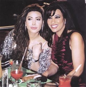 صورة تجمع نوال الزغبي ونجوى كرم