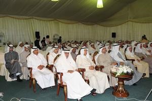 جانب من الحضور خلال افتتاح مقر الحبشي﻿