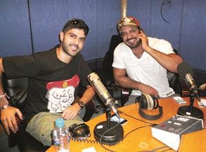 مشعل الشايع ومحمد الجاسر في البرنامج﻿