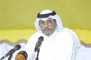 علي المحيش متحدثا لابناء الدائرة الرابعة