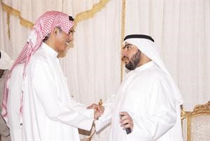 خالد المضاحكة مرحبا باحد الناخبين