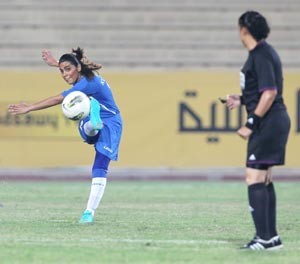 منتخب سيدات الأزرق يخسر من المالديف بالثلاثة ودياً