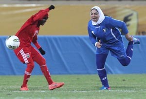 منتخب سيدات الأزرق يخسر من المالديف بالثلاثة ودياً
