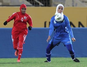 منتخب سيدات الأزرق يخسر من المالديف بالثلاثة ودياً