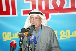 مرشح الدائرة الثالثة سعود السمكة متحدثا﻿