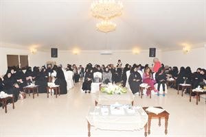 ناخبات الدائرة الثانية خلال ندوة خالد المضاحكة متين غوزال
