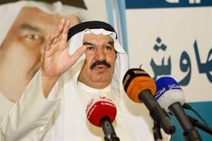  فالح مهاوش يتحدث الى ابناء الدائرة﻿